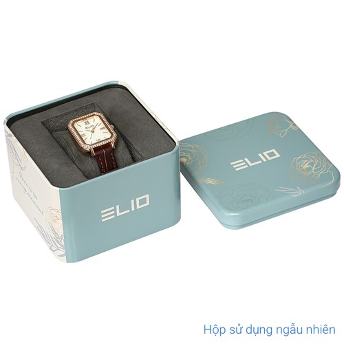 Đồng hồ ELIO 25 mm Nữ EL120-03 Màu Nâu