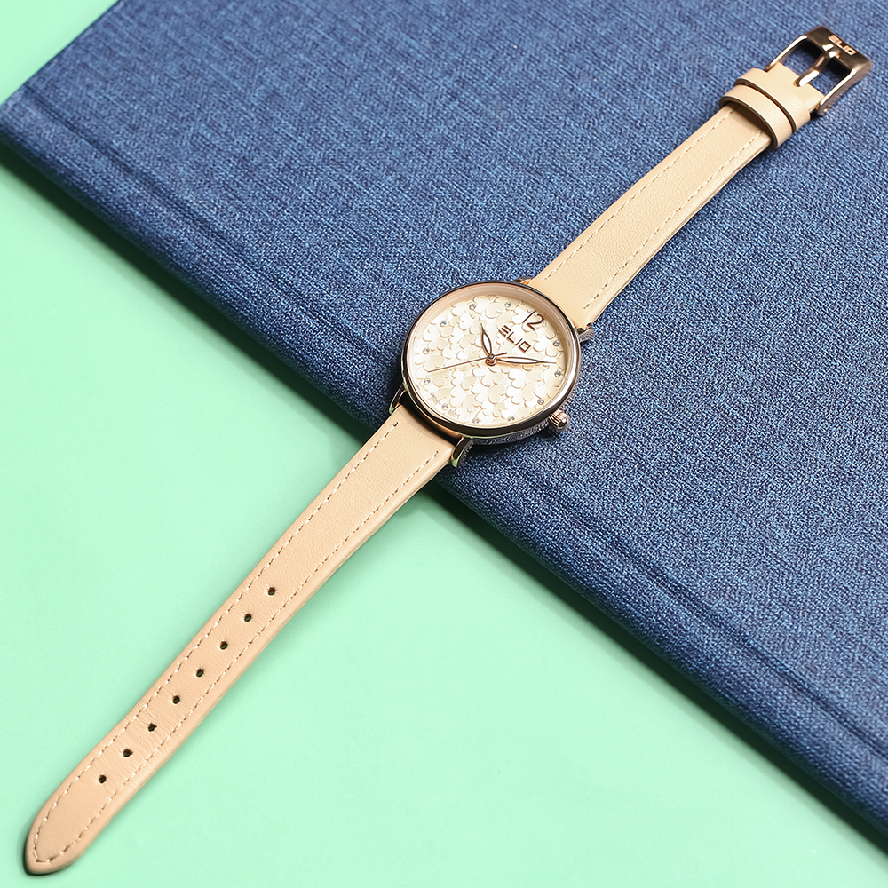 Đồng hồ ELIO Flower 33 mm Nữ EL121-01