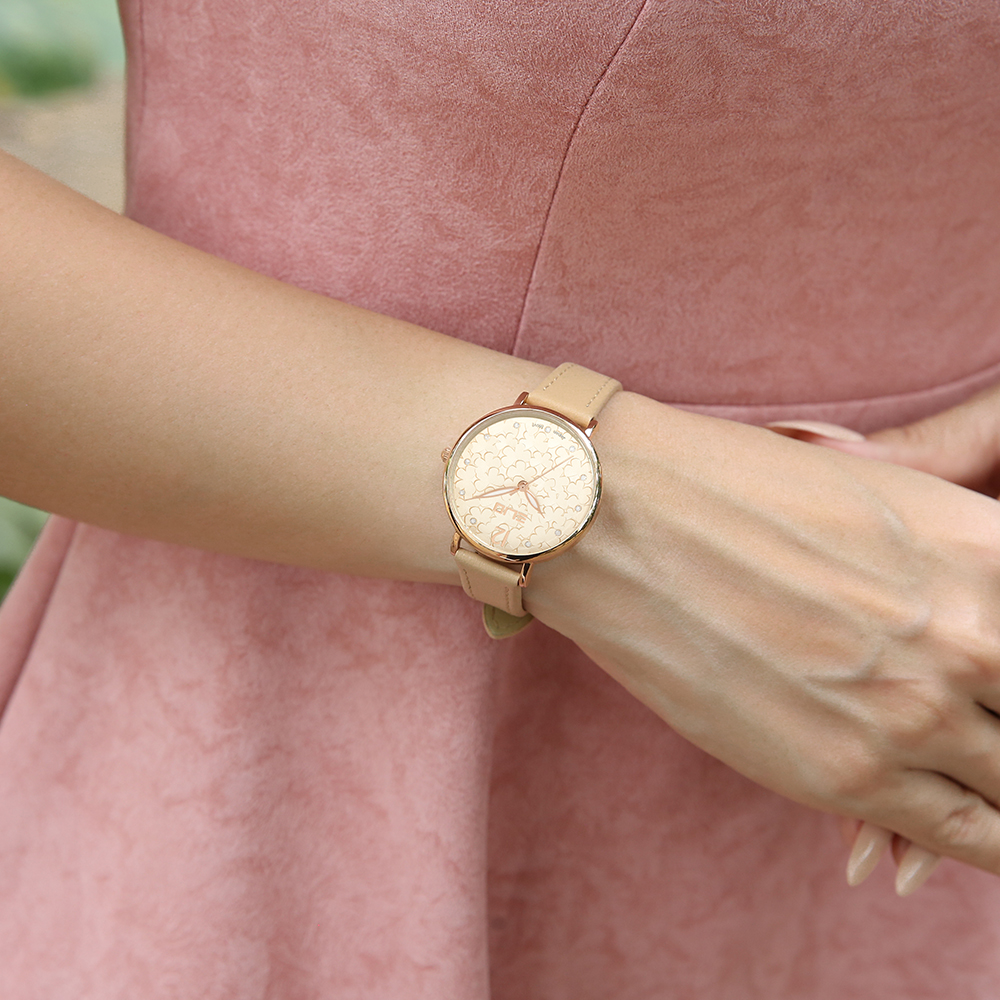 Đồng hồ ELIO Flower 33 mm Nữ EL121-01