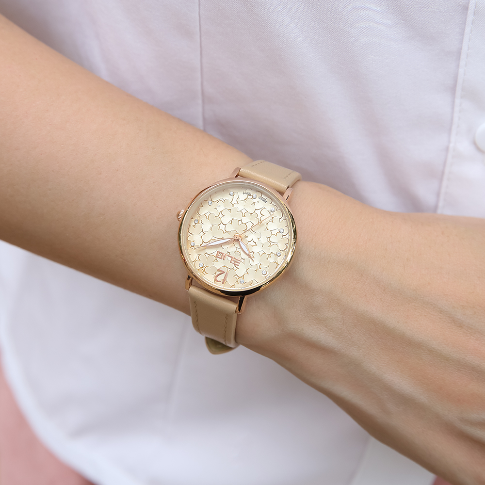 Đồng hồ ELIO Flower 33 mm Nữ EL121-01