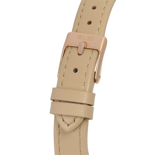 Đồng hồ ELIO Flower 33 mm Nữ EL121-01 Màu Nâu