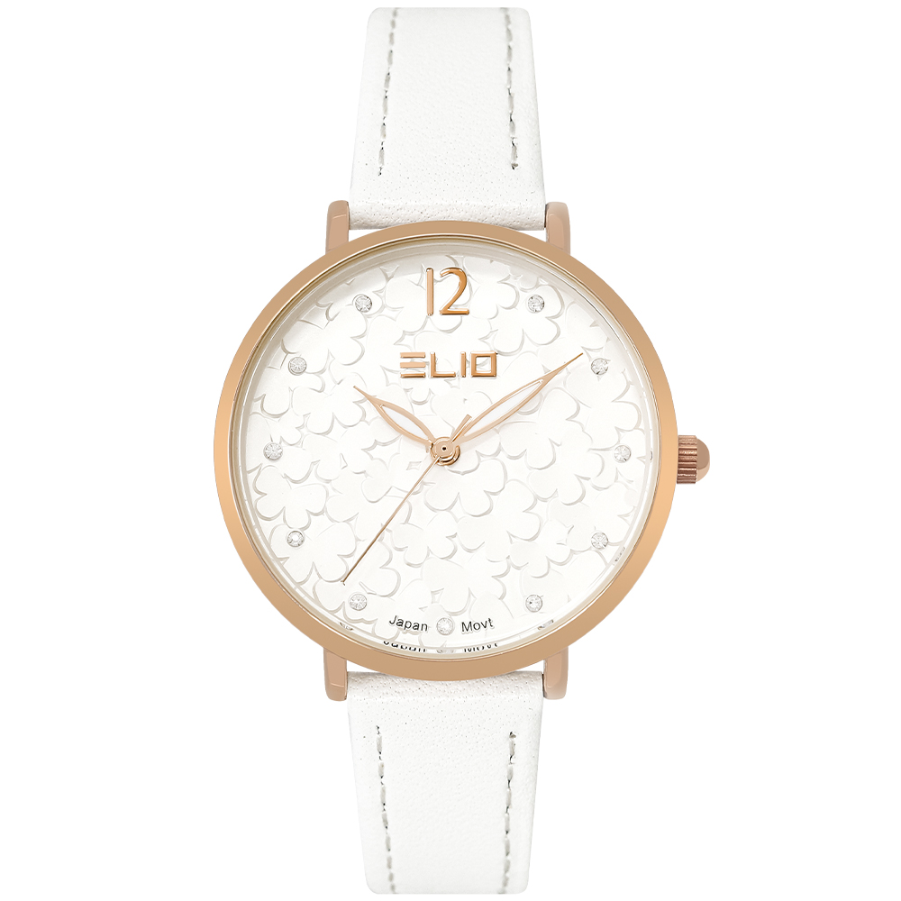 Đồng hồ ELIO Flower 33 mm Nữ EL121-02