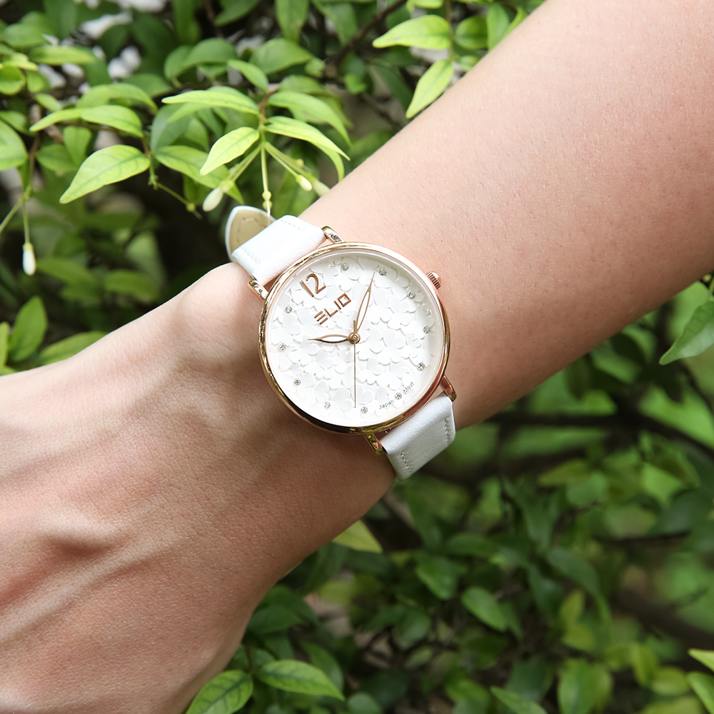 Đồng hồ ELIO Flower 33 mm Nữ EL121-02