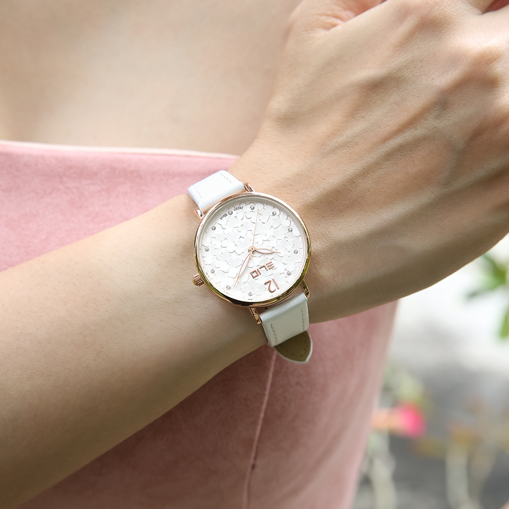 Đồng hồ ELIO Flower 33 mm Nữ EL121-02