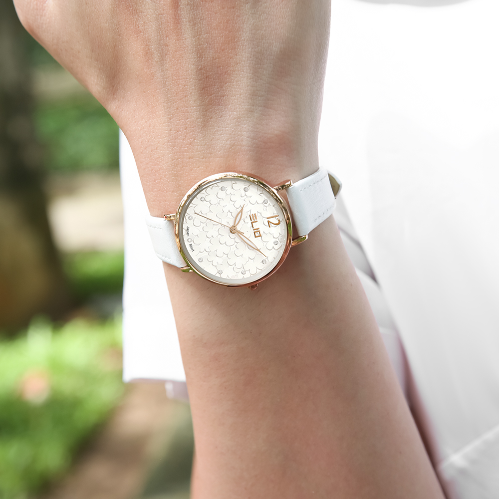 Đồng hồ ELIO Flower 33 mm Nữ EL121-02