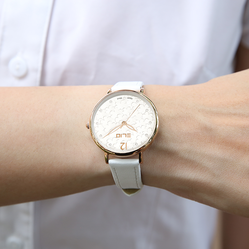 Đồng hồ ELIO Flower 33 mm Nữ EL121-02