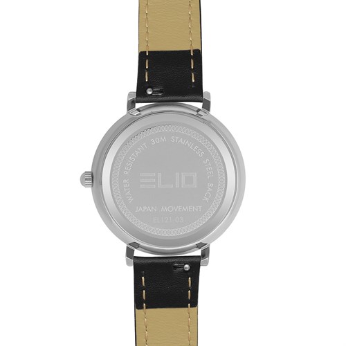 Đồng hồ ELIO Flower 33 mm Nữ EL121-03 Màu Đen