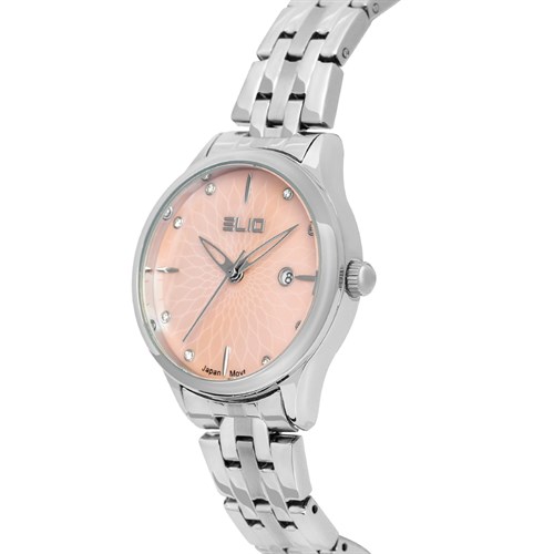 Đồng hồ ELIO Flower 29.5 mm Nữ ES127-01 Màu Bạc