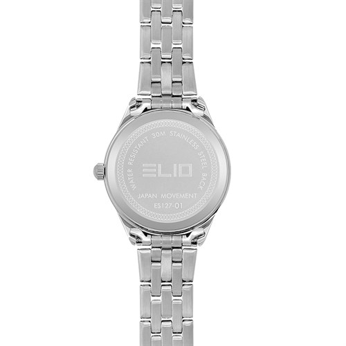 Đồng hồ ELIO Flower 29.5 mm Nữ ES127-01 Màu Bạc