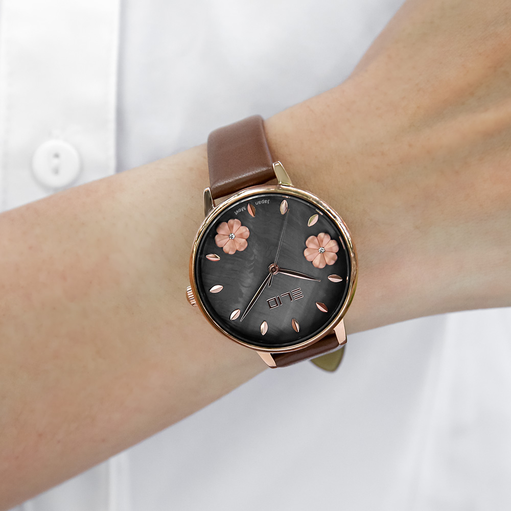 Đồng hồ ELIO Flower 35 mm Nữ EL123-01