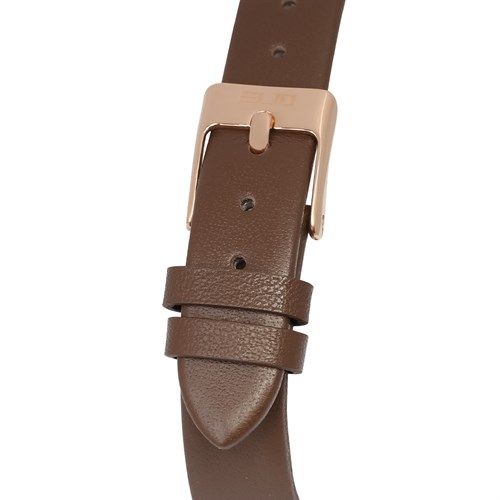 Đồng hồ ELIO Flower 35 mm Nữ EL123-01 Màu Nâu