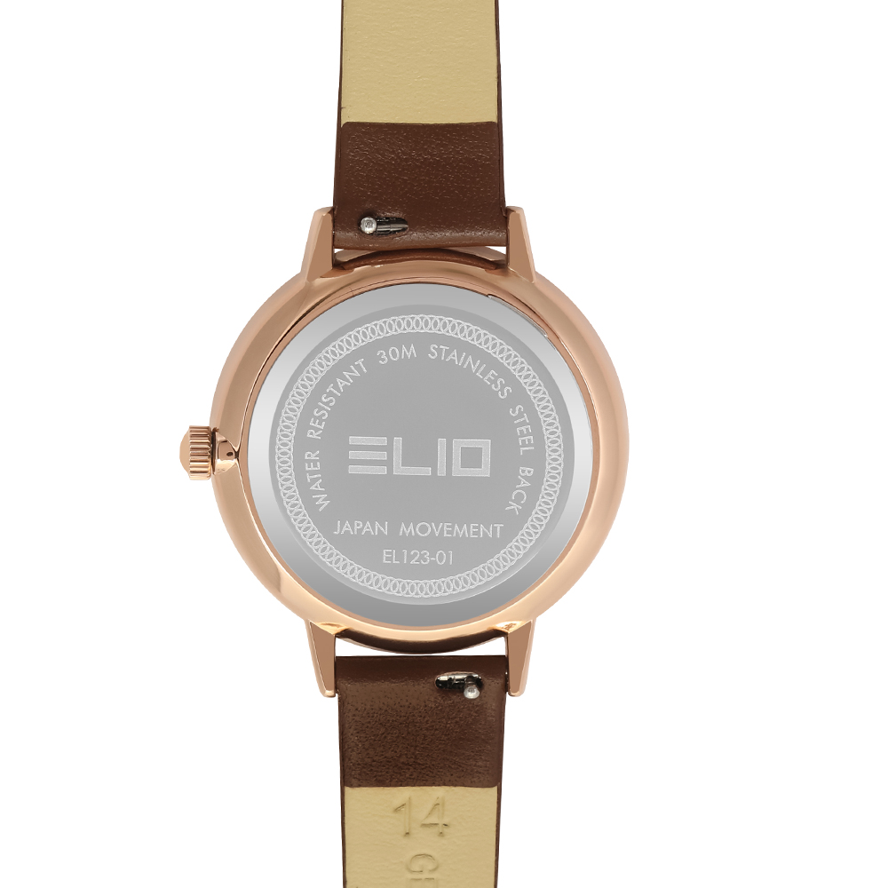 Đồng hồ ELIO Flower 35 mm Nữ EL123-01 - 4