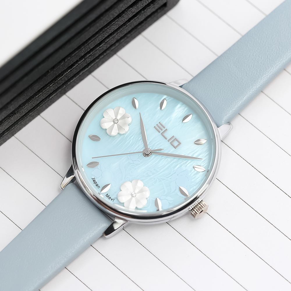 Đồng hồ ELIO Flower 35 mm Nữ EL123-02