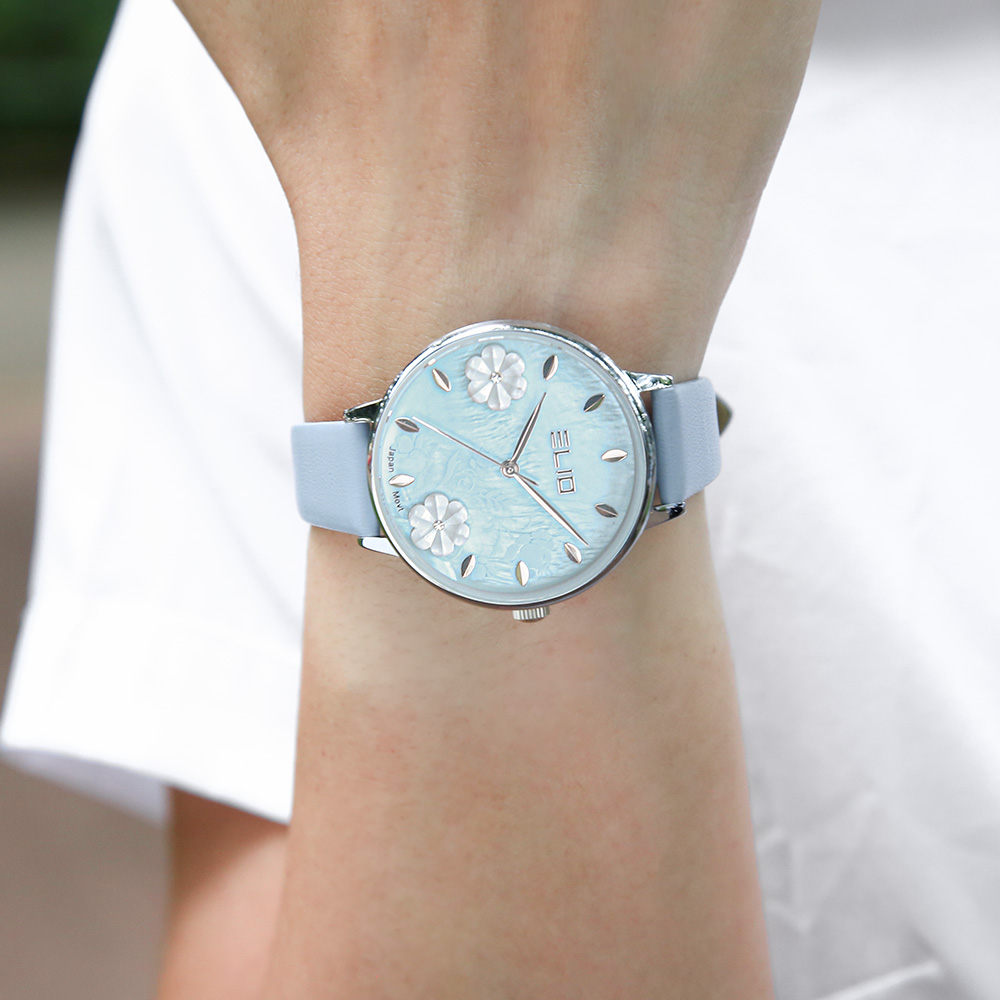 Đồng hồ ELIO Flower 35 mm Nữ EL123-02