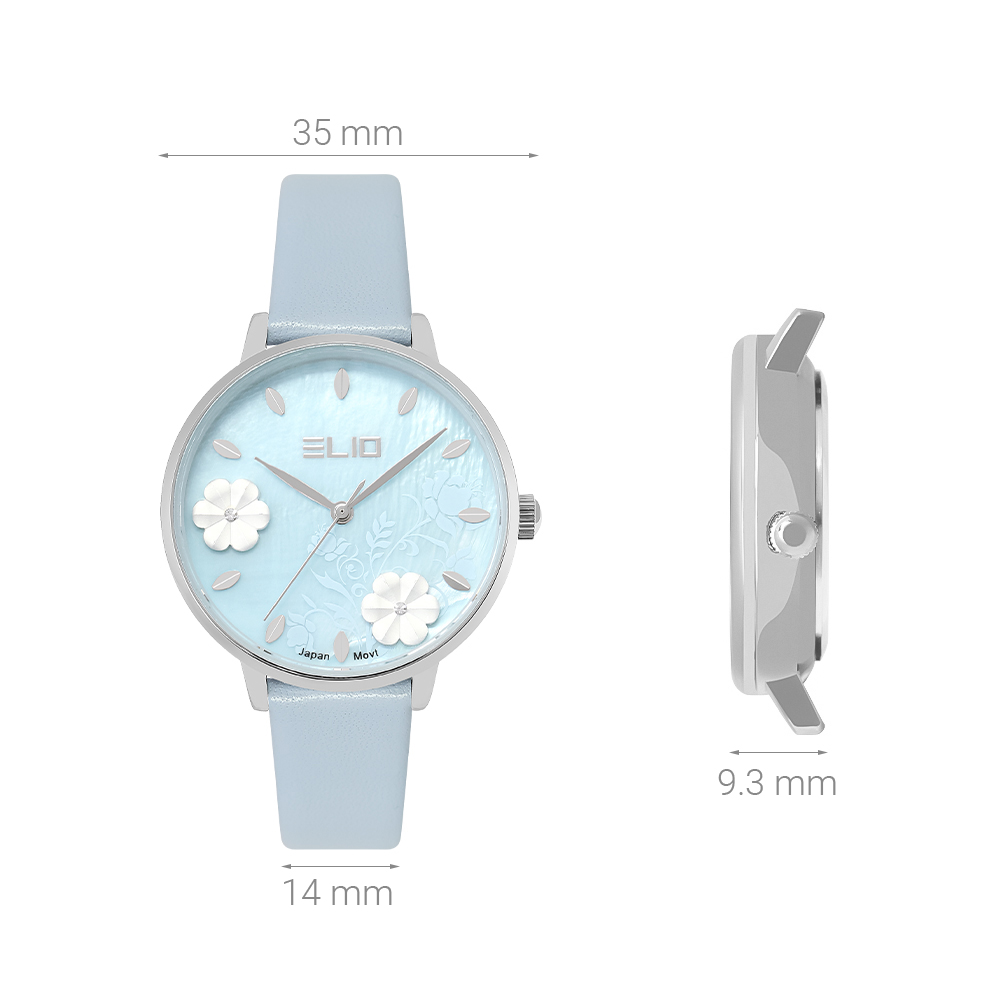 Đồng hồ ELIO Flower 35 mm Nữ EL123-02 - 7
