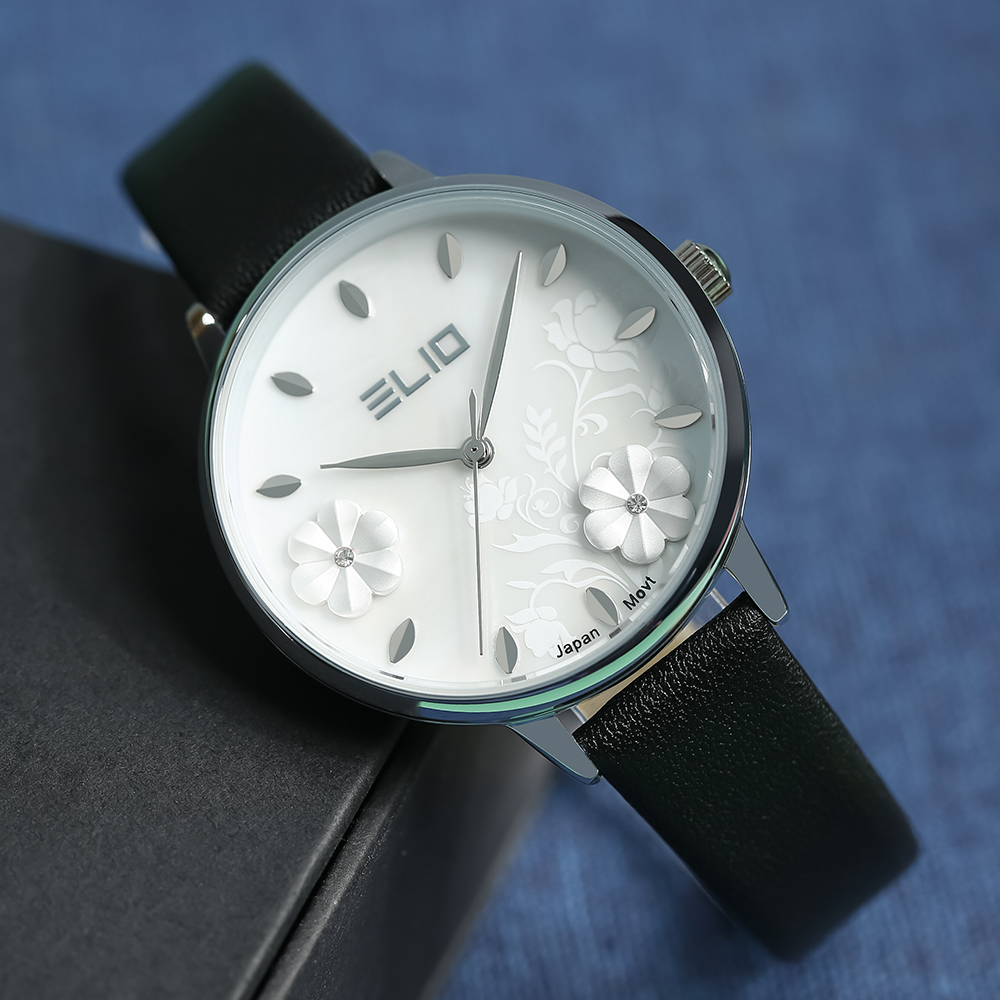 Đồng hồ ELIO Flower 35 mm Nữ EL123-03