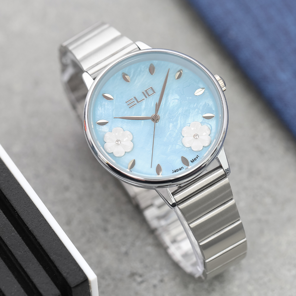 Đồng hồ ELIO Flower 35 mm Nữ ES128-01