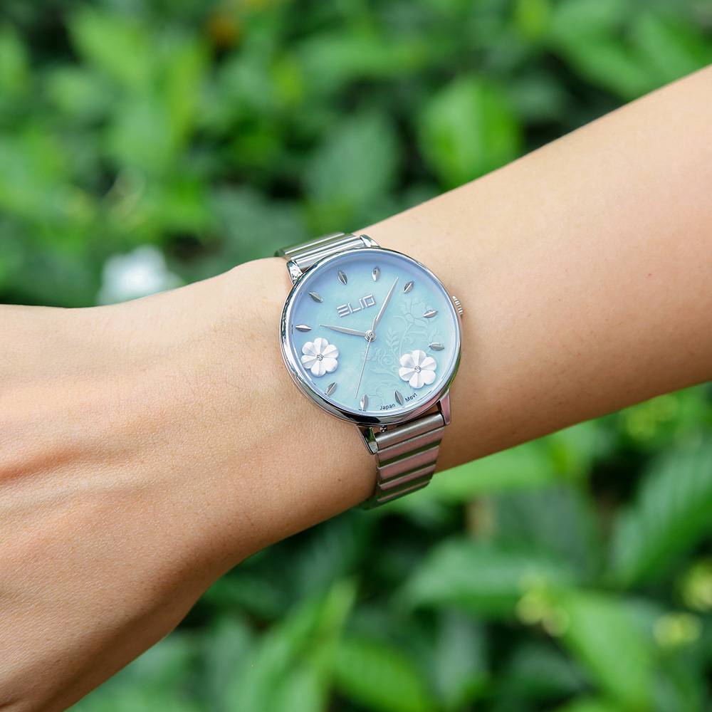 Đồng hồ ELIO Flower 35 mm Nữ ES128-01