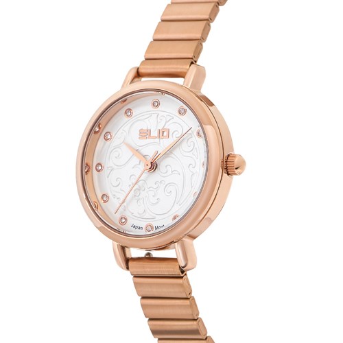 Đồng hồ ELIO Nàng Thơ 28.5 mm Nữ ES129-01 Màu Vàng Hồng