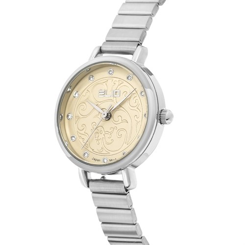 Đồng hồ ELIO 28.5 mm Nữ ES129-02 Màu Bạc