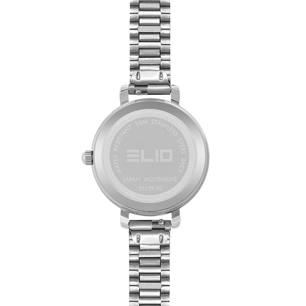 Đồng hồ ELIO Flower 28.5 mm Nữ ES129-03 Màu Bạc