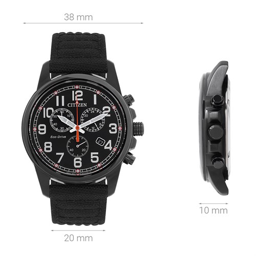 Đồng hồ CITIZEN 38 mm Nam AT0205-01E Màu Đen