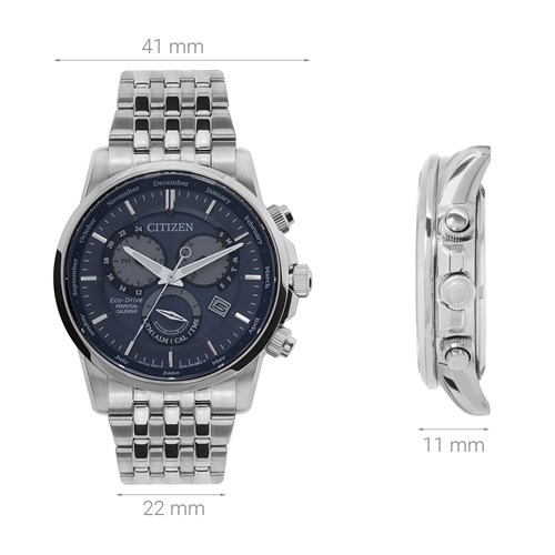 Đồng hồ CITIZEN 41 mm Nam BL8150-86L Màu Bạc