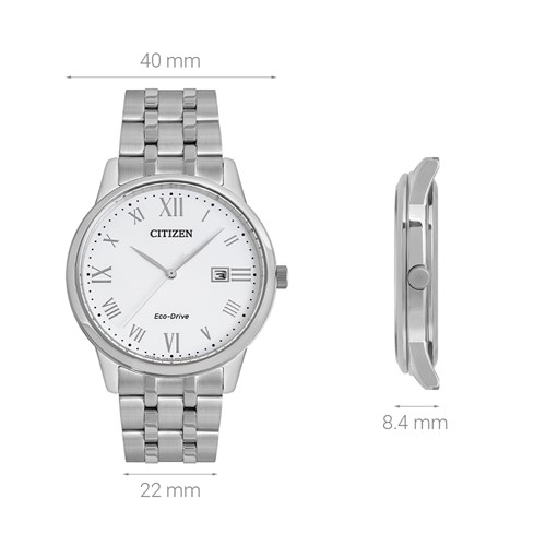 Đồng hồ CITIZEN 40 mm Nam BM6970-52A Màu Bạc