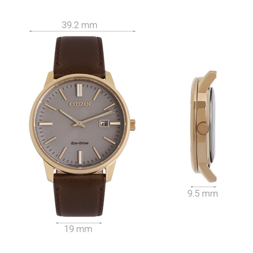 Đồng hồ CITIZEN 39.2 mm Nam BM7523-12X Màu Nâu