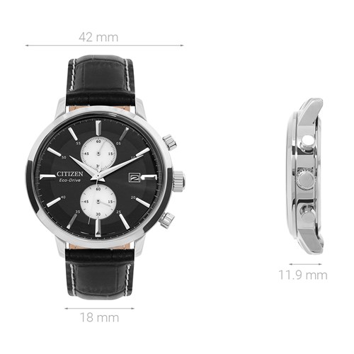 Đồng hồ CITIZEN 42 mm Nam CA7061-18E Màu Đen