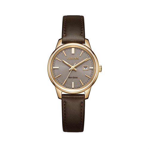 Đồng hồ CITIZEN 29 mm Nữ EW2593-10X Màu Nâu