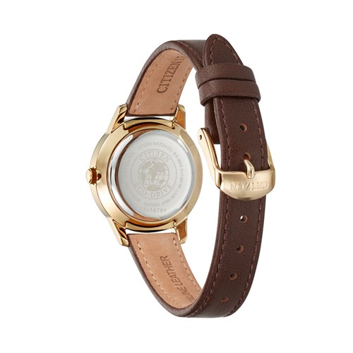 Đồng hồ CITIZEN 29 mm Nữ EW2593-10X Màu Nâu