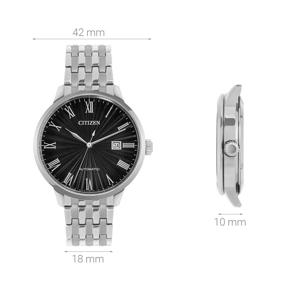 Đồng hồ CITIZEN Mechanical 42 mm Nam NJ0080-50E - 6