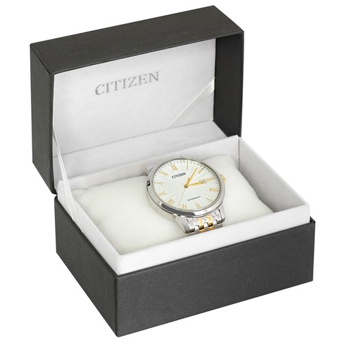 Đồng hồ CITIZEN Mechanical 42 mm Nam NJ0084-59A Màu Bạc