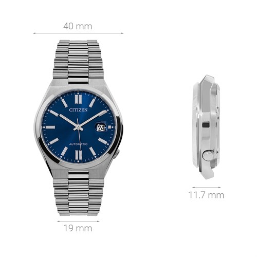 Đồng hồ CITIZEN Tsuyosa 40 mm Nam NJ0150-81L Màu Bạc