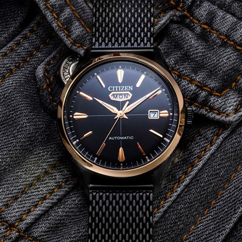 Đồng hồ CITIZEN 40 mm Nam NH8396-82E Màu Đen