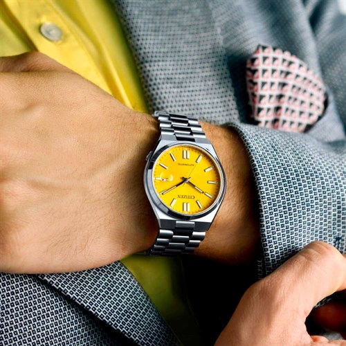 Đồng hồ CITIZEN Tsuyosa 40 mm Nam NJ0150-81Z Màu Bạc