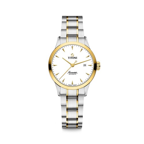 Đồng hồ Titoni 29 mm Nữ 23733 SY-583 Màu Bạc