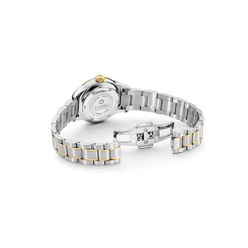 Đồng hồ Titoni 29 mm Nữ 23733 SY-583 Màu Bạc