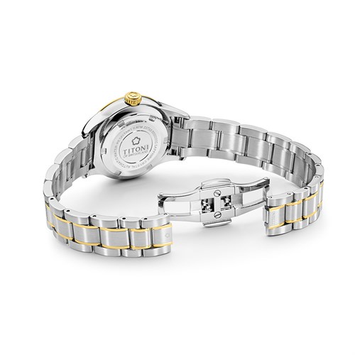 Đồng hồ Titoni 29 mm Nữ 23733 SY-673 Màu Bạc