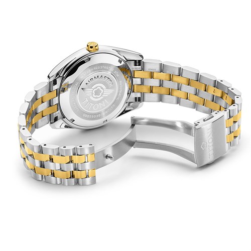 Đồng hồ Titoni 40 mm Nam 83709 SY-500 Màu Bạc