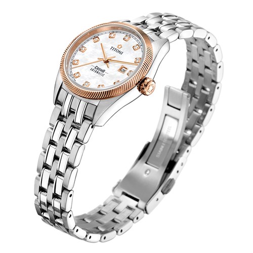 Đồng hồ Titoni 30 mm Nữ 818 SRG-622 Màu Bạc