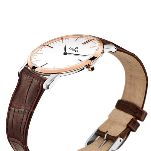 Đồng hồ Titoni 38 mm Nam TQ52918 SRGST583 Màu Nâu