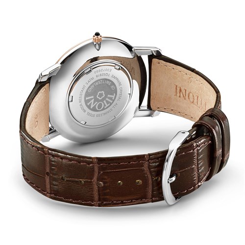 Đồng hồ Titoni 38 mm Nam TQ52918 SRGST583 Màu Nâu