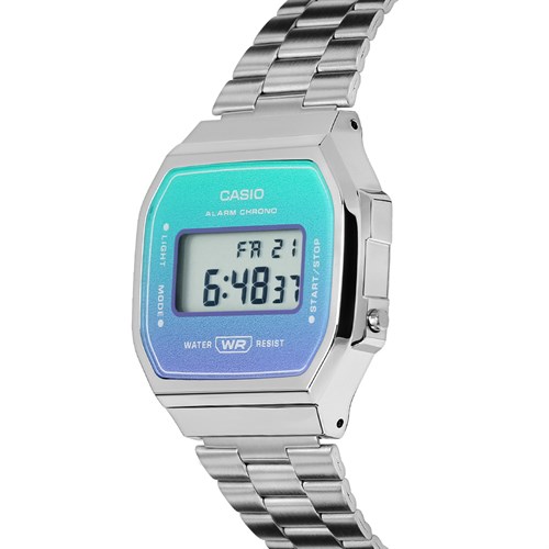 Đồng hồ Casio 38.6 x 36.3 mm Unisex A168WER-2ADF Màu Bạc
