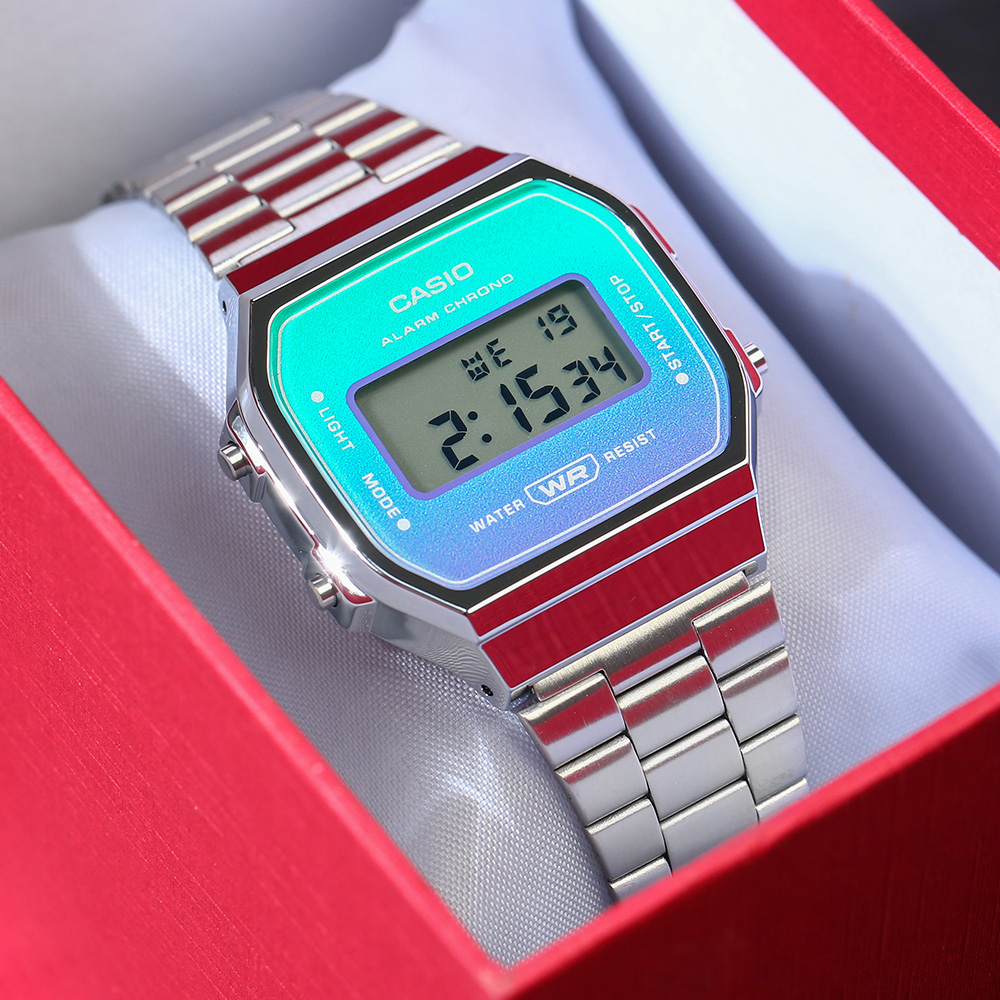 Đồng hồ Casio 38.6 x 36.3 mm Unisex A168WER-2ADF