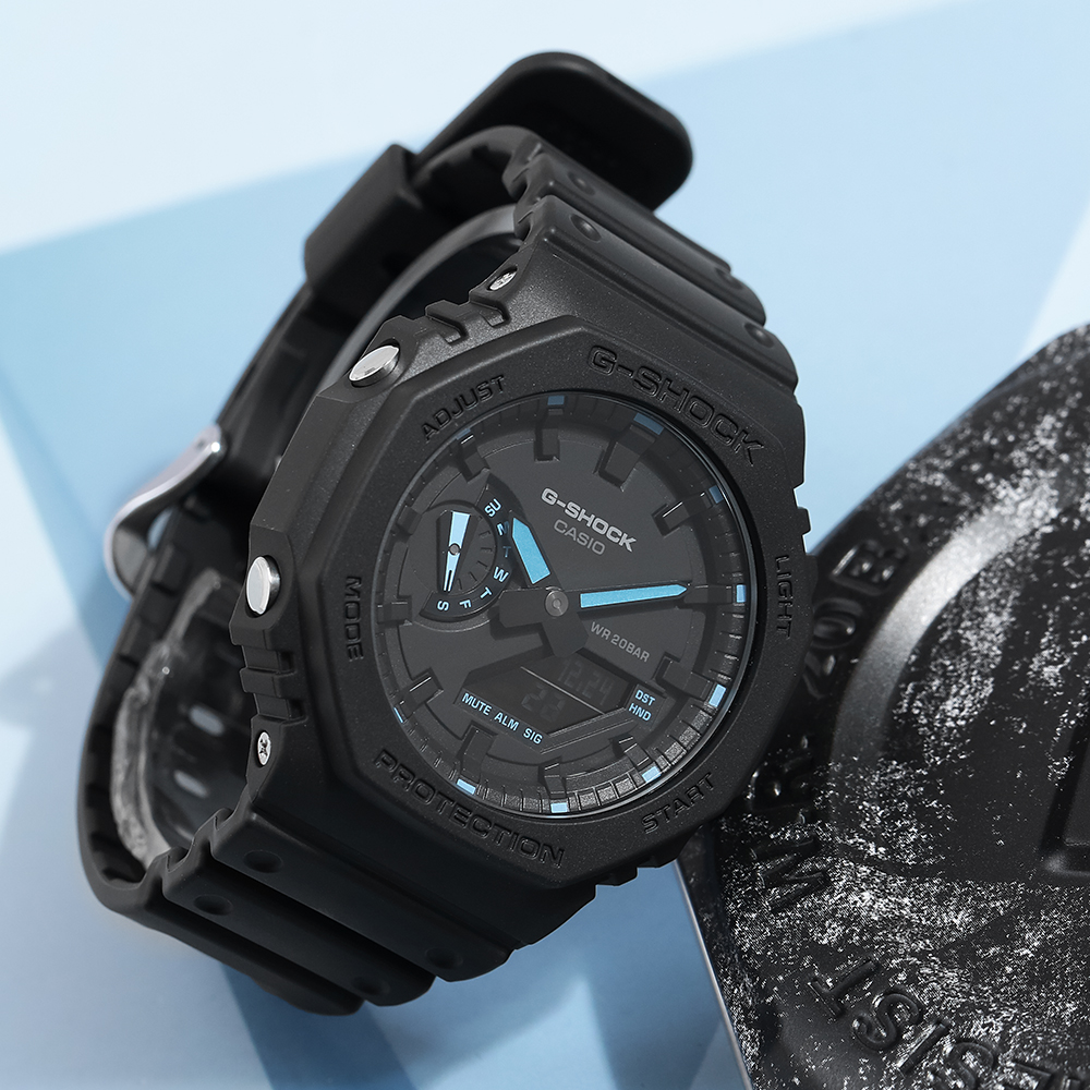 Đồng hồ G-Shock 2100 45.4 mm Nam GA-2100-1A2DR