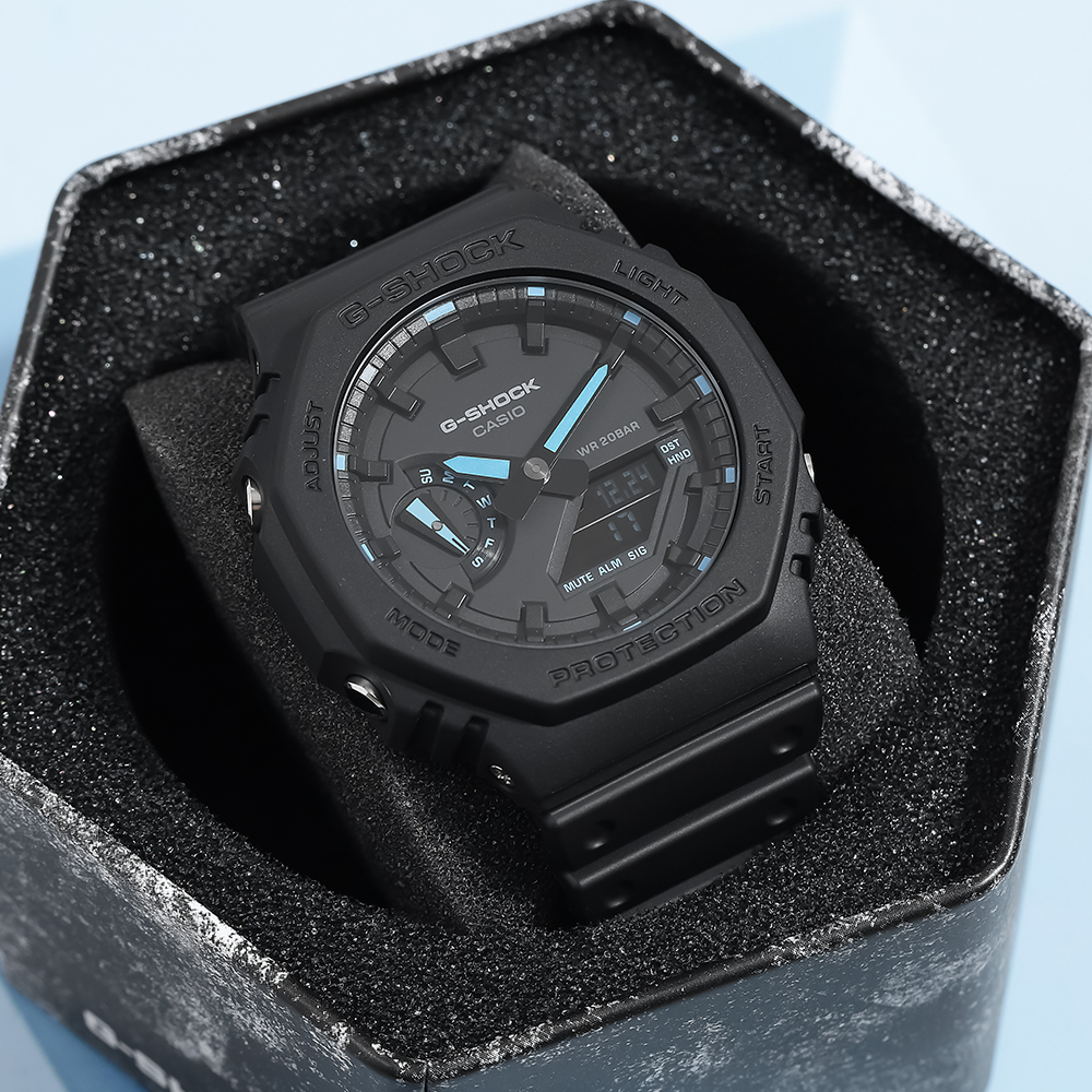 Đồng hồ G-Shock 2100 45.4 mm Nam GA-2100-1A2DR