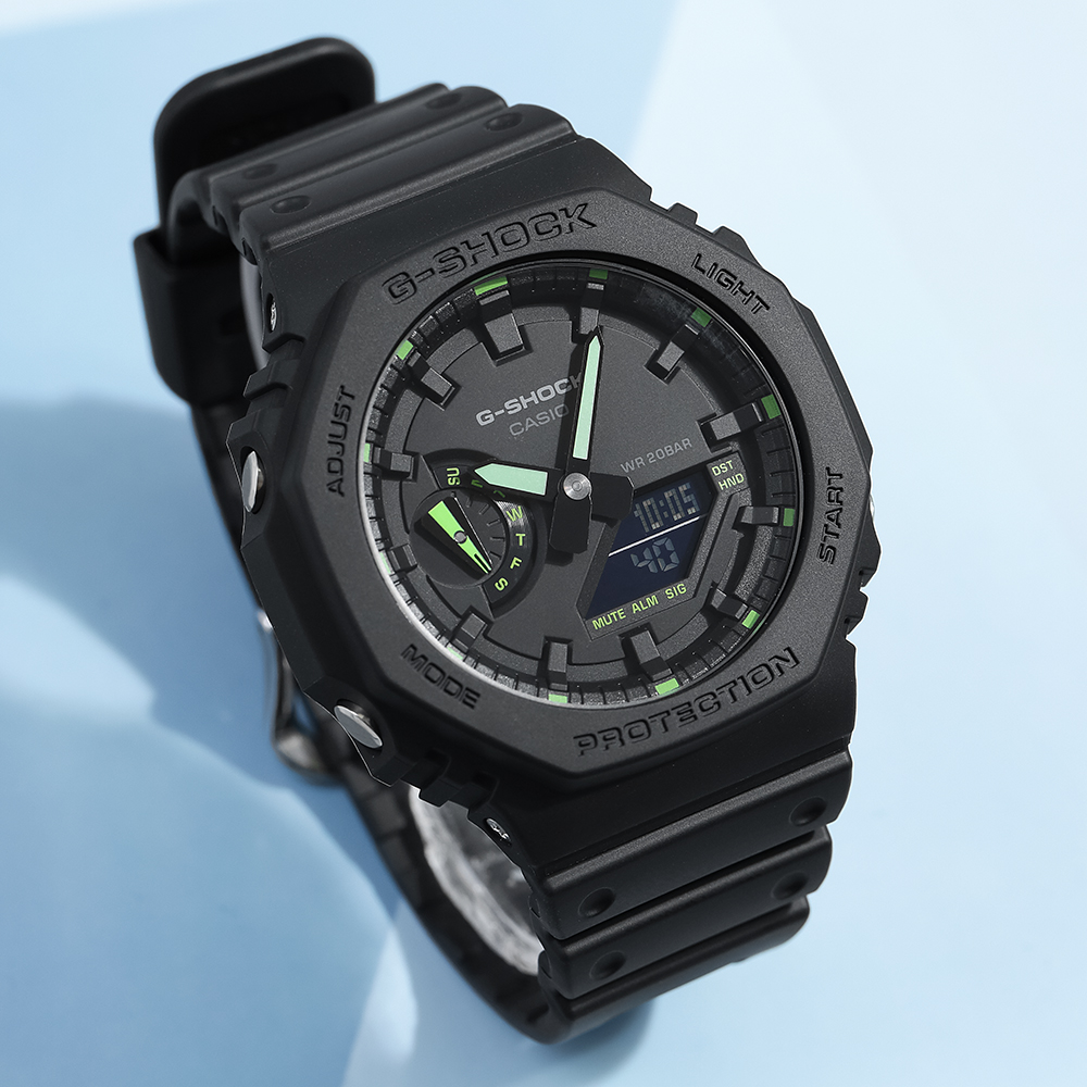 Đồng hồ G-Shock 2100 45.4 mm Nam GA-2100-1A3DR