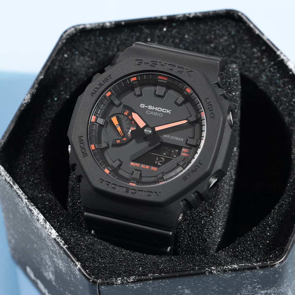 Đồng hồ G-Shock 2100 45.4 mm Nam GA-2100-1A4DR
